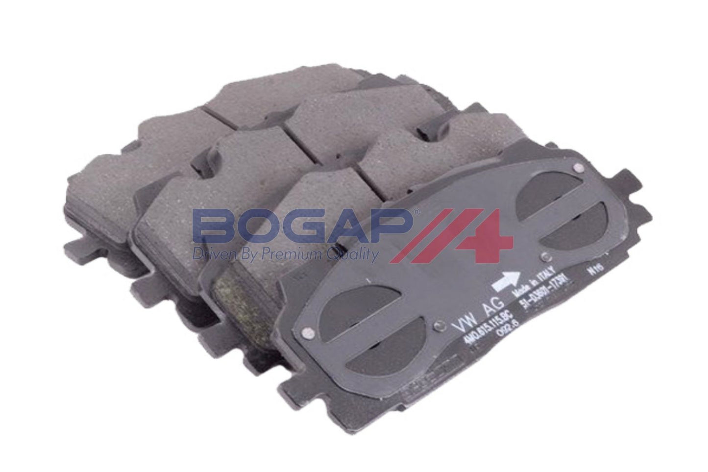 BOGAP A8210266 Brake Pad Set, Disc Brake