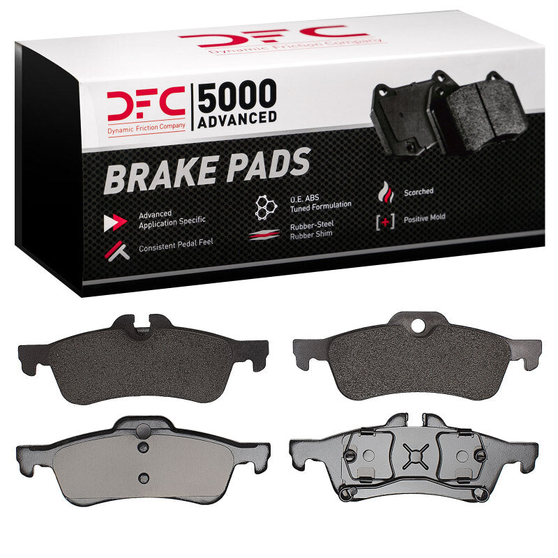 DFC 02-08 Mini Cooper (Excl Clubman) Rear 5000 Advanced Low Metallic Brake Pads