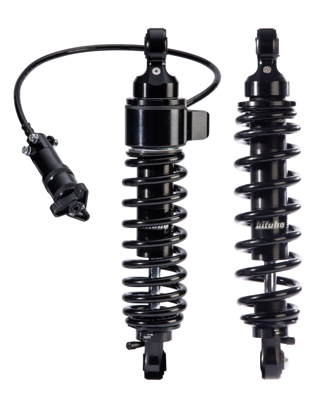 Bitubo Suspension Bitubo WME2 Twinshocks Adjustable: Single Hydraulic Spring Preload, Reb., Length 331mm, Dk Edition