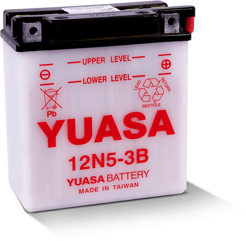 Yuasa Battery Yuasa 12N5-3B Conventional 12-Volt Battery