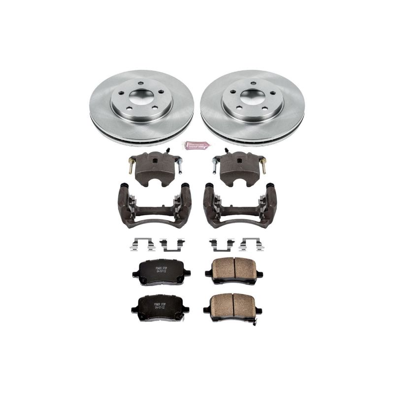 PowerStop Power Stop 04-08 Chevrolet Malibu Front Autospecialty Brake Kit w/Calipers