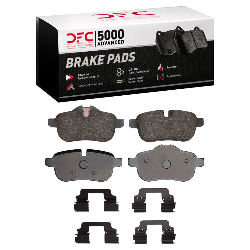DFC 11-16 BMW Z4 Rear 5000 Advanced Ceramic Brake Pads and Hardware Kit