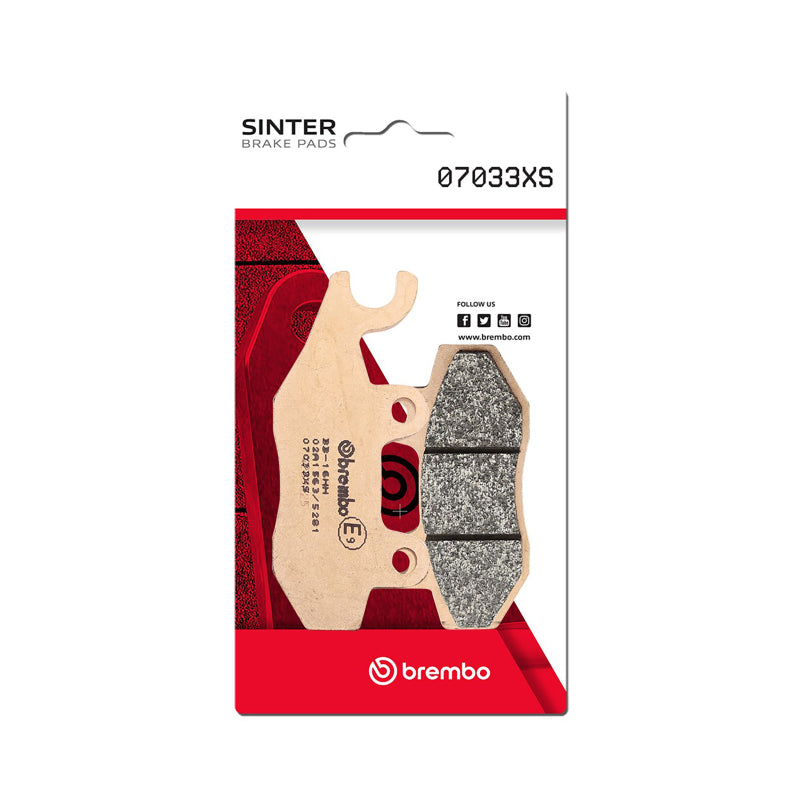 Brembo Powersports Brembo 01-06 KYMCO B&W, Dink Sport 250cc Sinter Brake Pad - Front