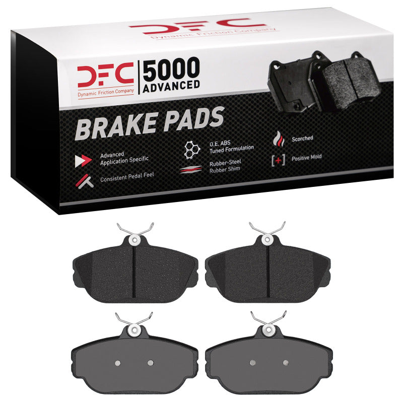 DFC 93-98 Ford Taurus SHO Front 5000 Advanced Semi Metallic Brake Pads