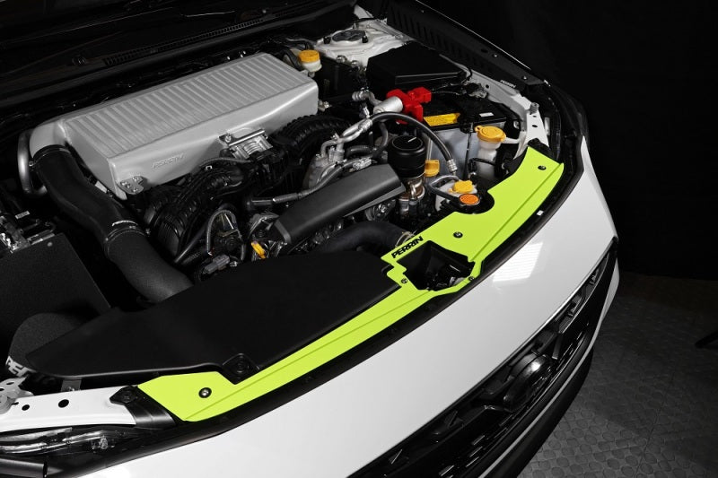Perrin Performance PERRIN 22-26 Subaru WRX Radiator Shroud - Neon Yellow