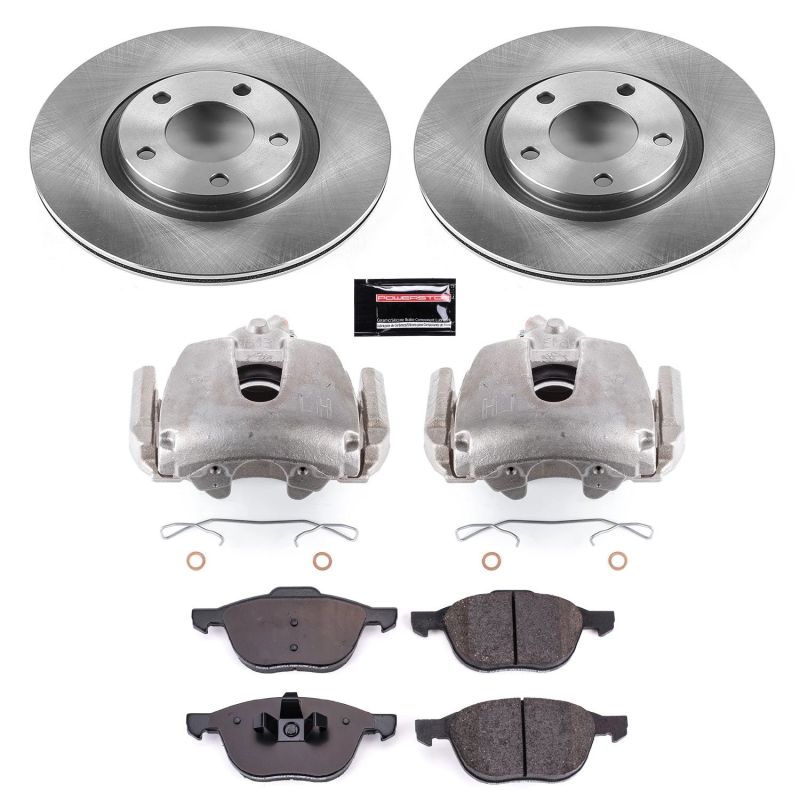 PowerStop Power Stop 09-10 Mazda 3 Front Autospecialty Brake Kit w/Calipers