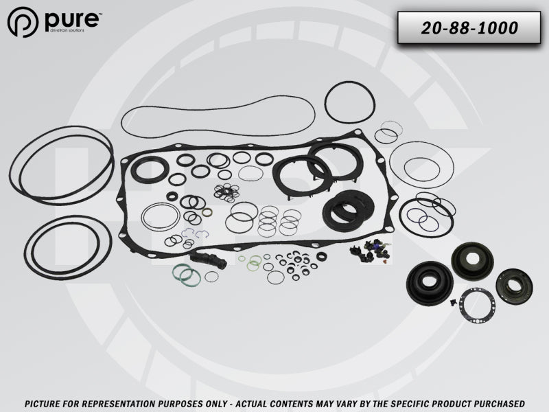 Pure Drivetrain Solutions Pure Drivetrain 8HP75 High Performance Transmission Master Seal Kit - RWD