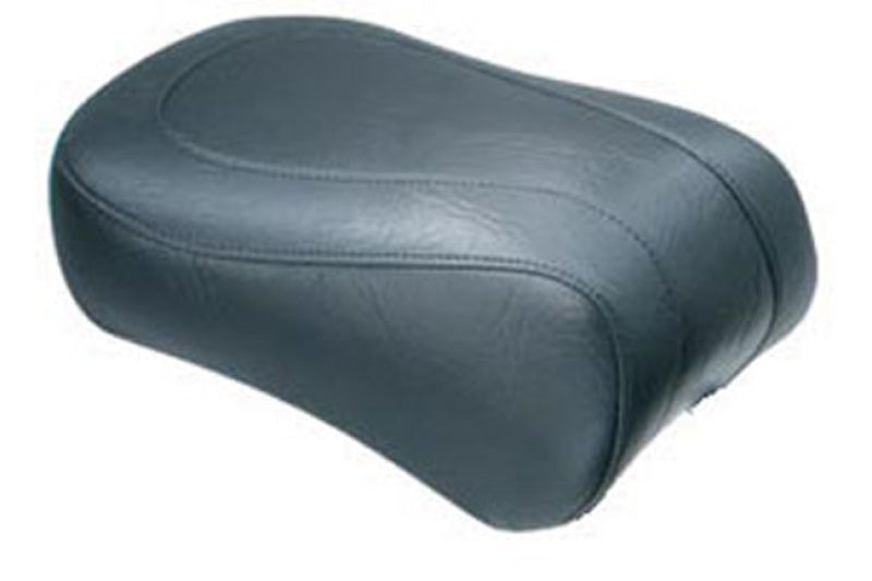 Mustang Motorcycle Mustang 00-15 Harley Softail Standard Rear Tire Wide Vint Touring Passenger Seat - Black