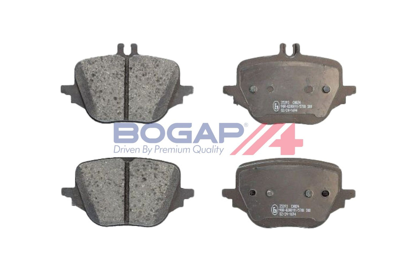 BOGAP C8210253 Brake Pad Set, Disc Brake