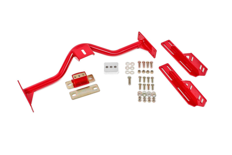 BMR Suspension BMR 67-69 1st Gen F-Body Transmission Conversion Crossmember T56/TR6060/TH400/4L80E - Red
