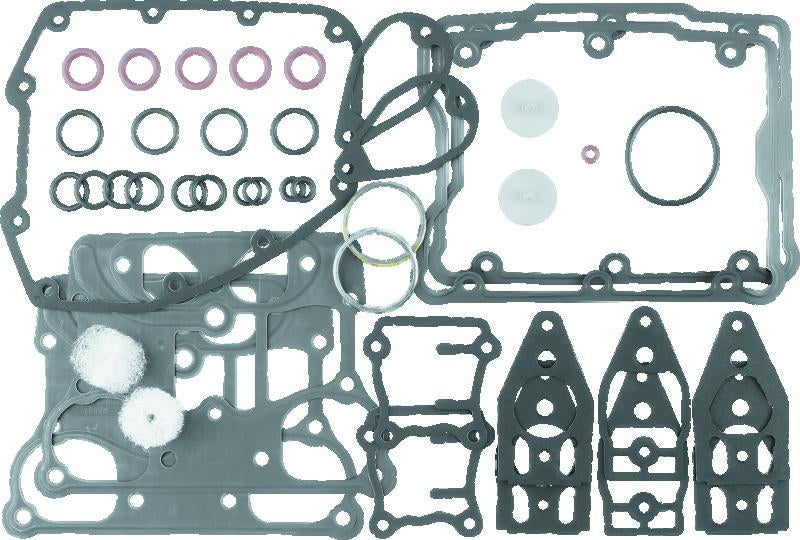 TwinPower Twin Power 99-17 Twin Cam Big Twin Models Cam Change Gasket Kit W/ Rocker Box