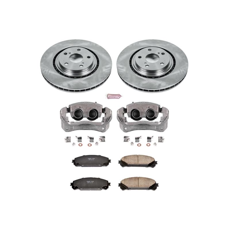 PowerStop Power Stop 11-20 Toyota Sienna Front Autospecialty Kit w/Cals