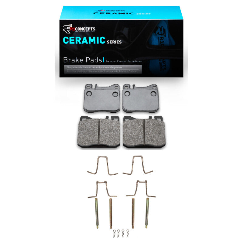 R1 Concepts R1 73-79 Mercedes-Benz 280SE Front Ceramic Pads & Hardware Kit