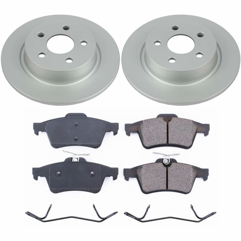 PowerStop Power Stop 18-19 Ford Transit Connect Rear Z17 Evolution Geomet Coated Brake Kit