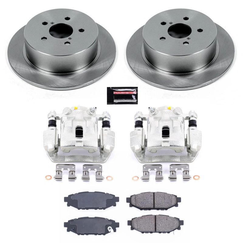 PowerStop Power Stop 05-09 Subaru Legacy Rear Autospecialty Brake Kit w/Calipers