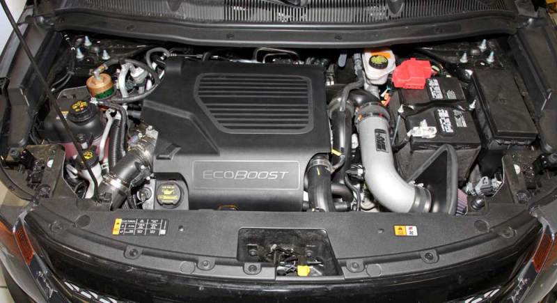K&N Engineering K&N 11 Ford Taurus SHO 3.5L V6 Silver Typhoon Cold Air Intake