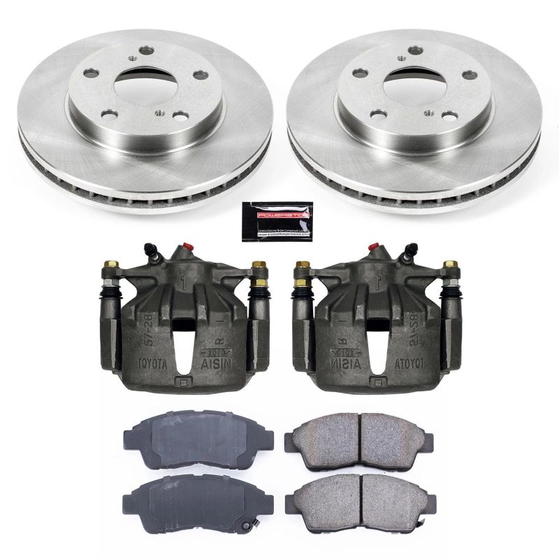 PowerStop Power Stop 92-01 Toyota Camry Front Autospecialty Brake Kit w/Calipers