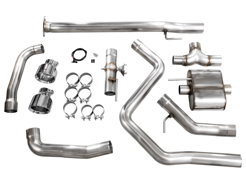 AWE Tuning 22-26 Hyundai Elantra N SwitchPath Cat-Back Exhaust - Chrome Silver Tips
