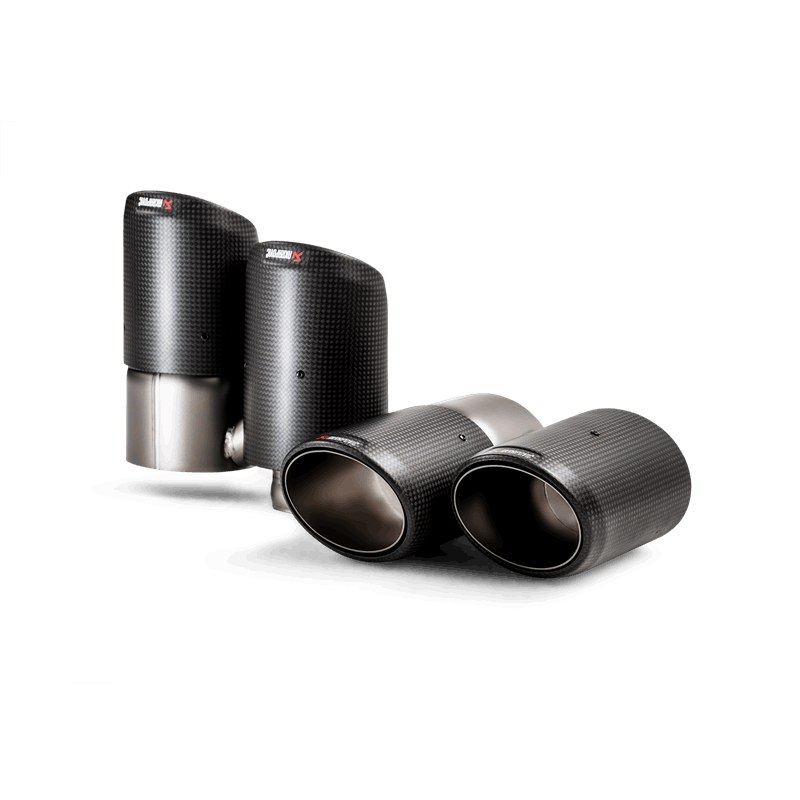 Akrapovic Akrapovic 2018+ Porsche Cayenne V6 (536) Tail Pipe Set (Carbon)