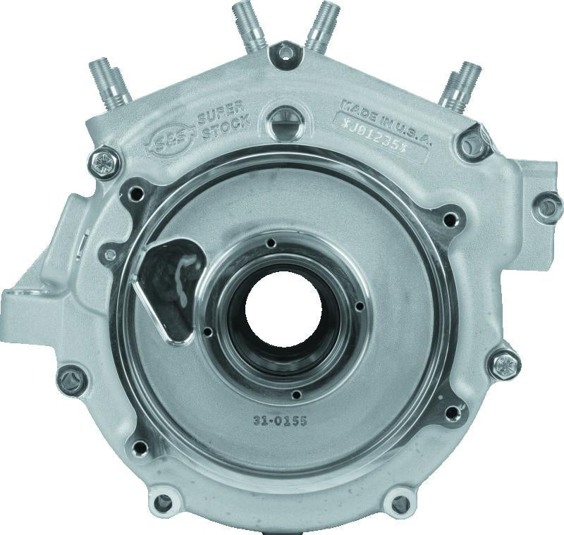 S&S Cycle 70-84 BT w/ 3-5/8in Bore Super Stock Alternator Style Crankcase - Natural