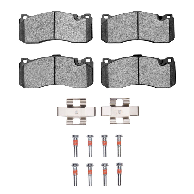 R1 Concepts R1 2006-2013 BMW 330I Front R1 Semi Met Pads & Hardware Kit