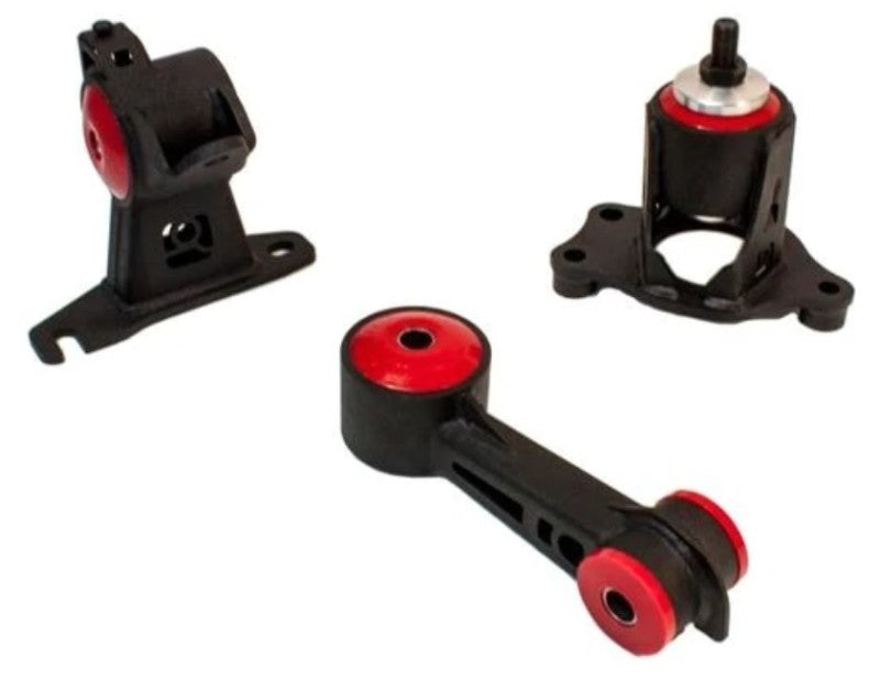 Innovative Mounts Innovative 11-15 Honda CR-Z L-Series Black Steel Mounts 85A Bushings