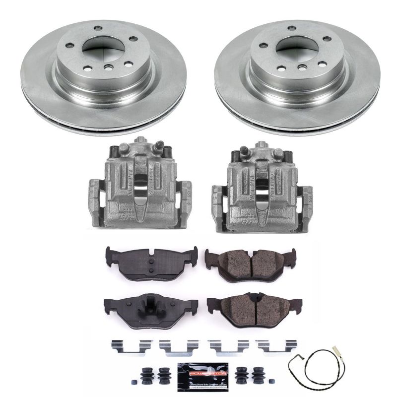 PowerStop Power Stop 2006 BMW 325i Rear Autospecialty Brake Kit w/Calipers