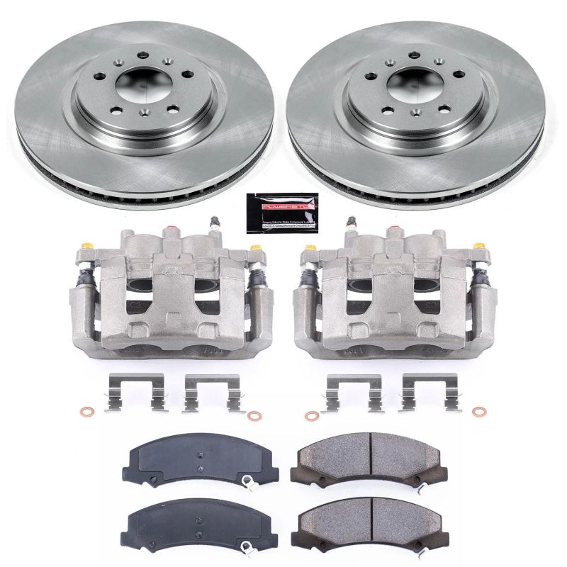 PowerStop Power Stop 14-16 Chevrolet Impala Limited Front Autospecialty Kit w/Cals