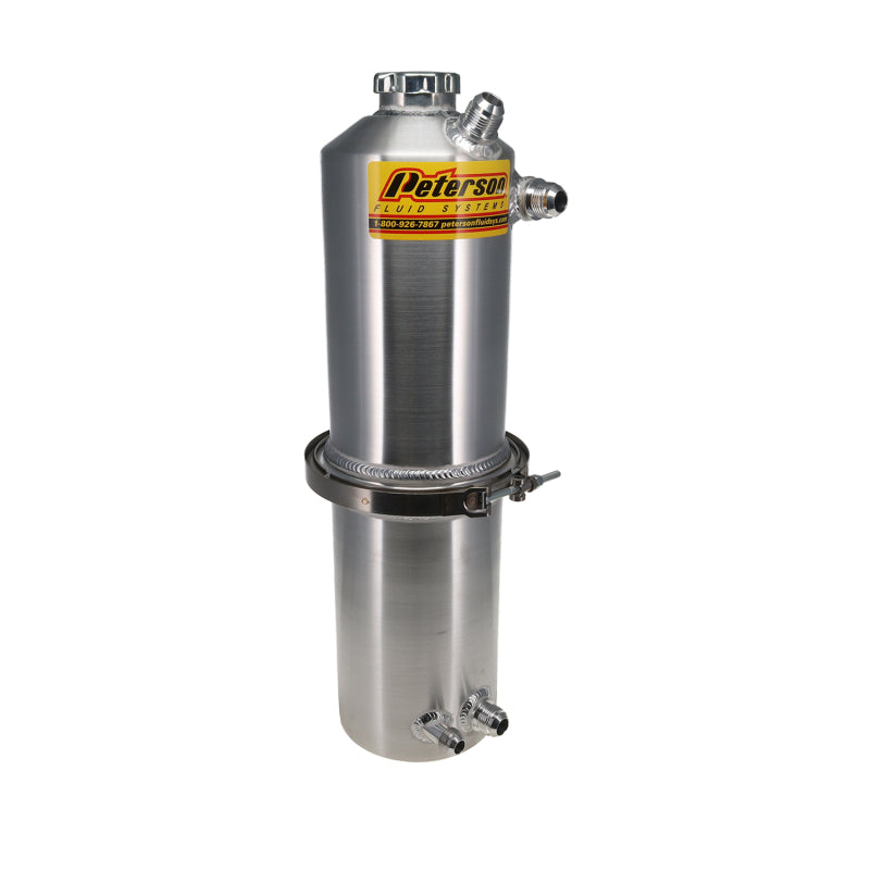 Peterson Fluid Systems Oil Tank 2.5 Gallon Single In Male