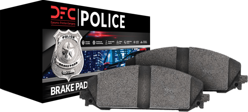 DFC 13-19 Ford Police Interceptor Utility Rear Police Brake Pads and Hardware Kit