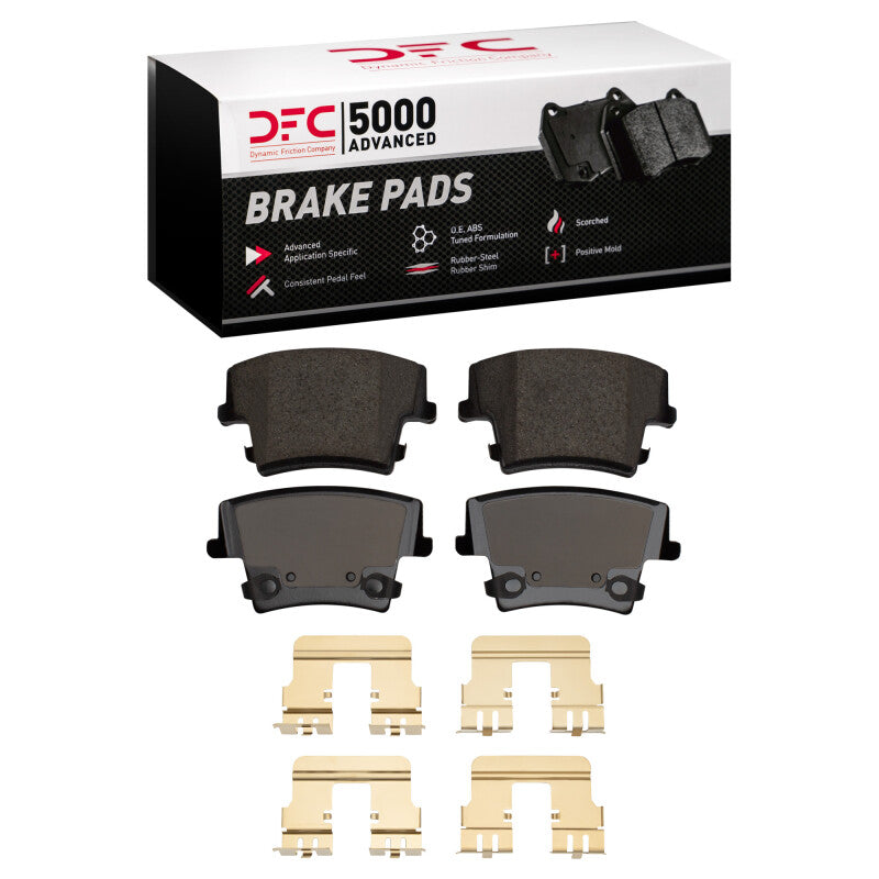 DFC 05-23 Chrysler 300 Rear 5000 Advanced Ceramic Brake Pads and Hardware Kit
