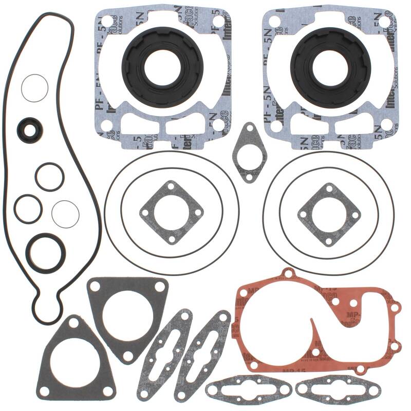 Vertex Pistons Vertex Gaskets 01-06 Polaris 600 Classic Complete Gasket Kit w/ Oil Seals
