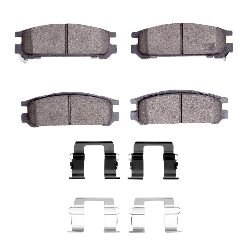 R1 Concepts R1 90-94 Subaru Legacy Rear Ceramic Pads & Hardware Kit