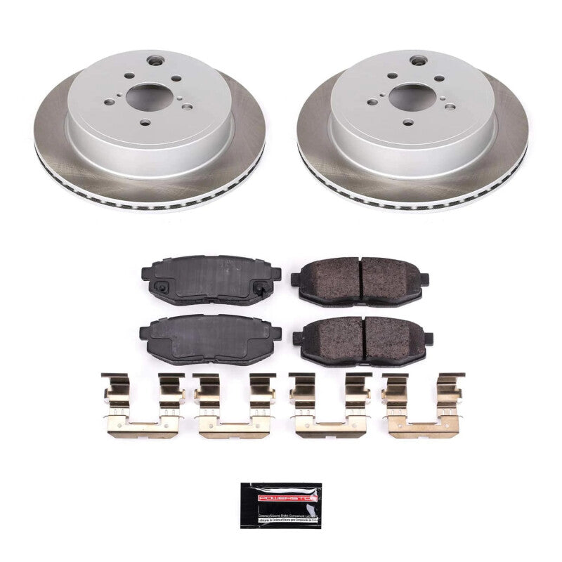 PowerStop Power Stop 22-23 Toyota GR86 Rear Semi-Coated Rotor Kit