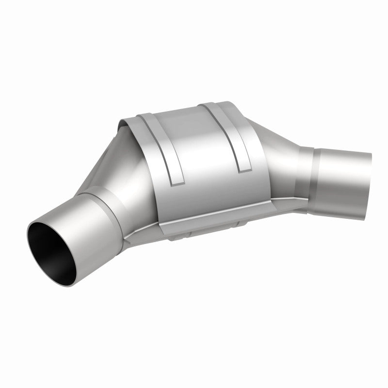 MagnaFlow Universal Catalytic Converter 2.25inch Angled Inlet/Outlet