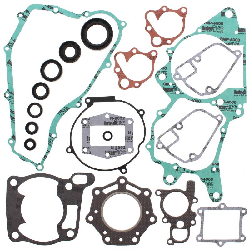 Vertex Pistons Vertex Gaskets 1984 Honda CR250R Complete Gasket Kit w/ Oil Seals