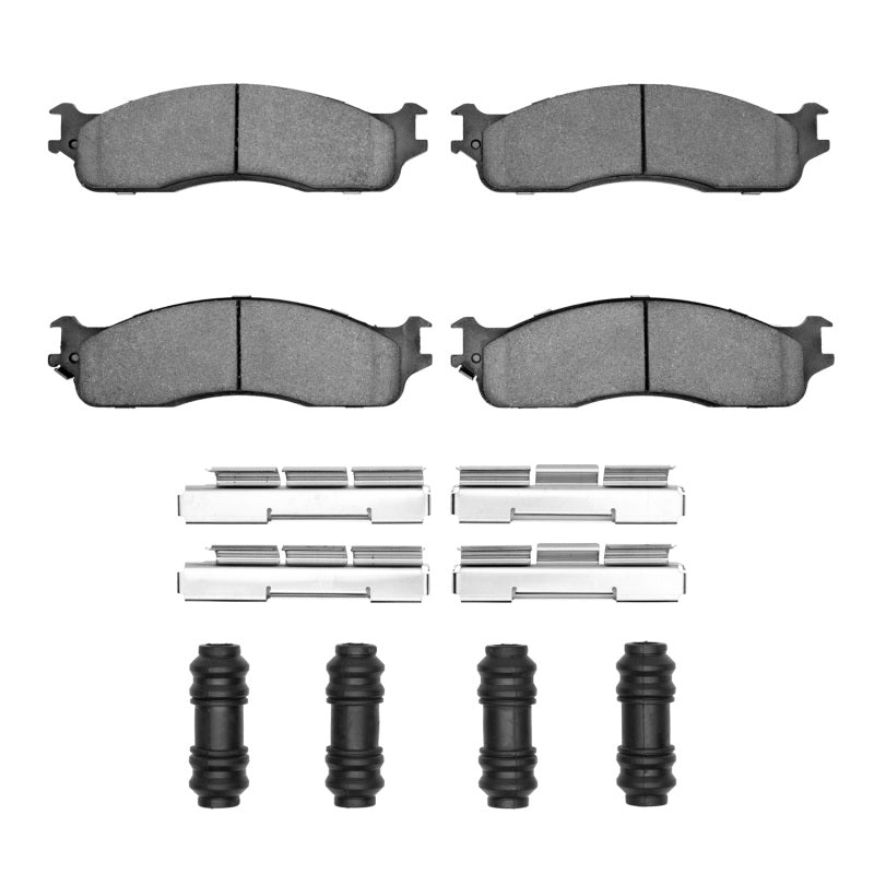 R1 Concepts R1 03-08 Dodge Ram 1500 Pickup Front Semi Met Pads & Hardware Kit