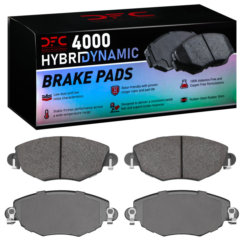 DFC 01-08 Jaguar X-Type Front 4000 Hybridynamic Brake Pads