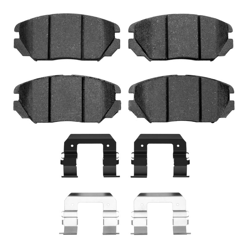 R1 Concepts R1 05-11 Hyundai Sonata Front Euro Ceramic Pads & Hardware Kit