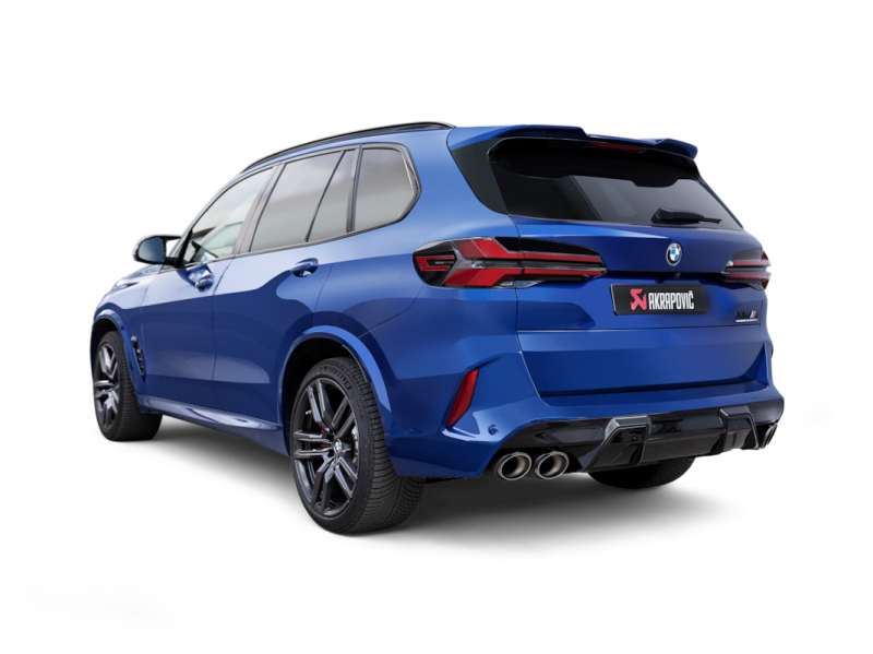 Akrapovic Akrapovic 2024+ BMW X5M / X6M (Face Lift) Slip-On Line (Titanium) w/Carbon Fiber Tips