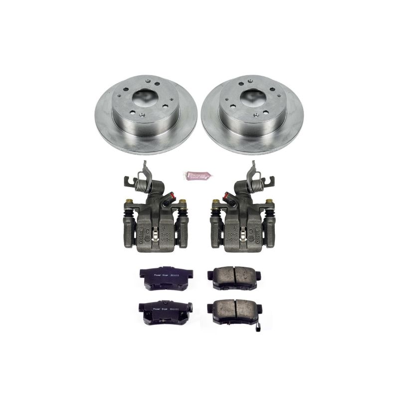 PowerStop Power Stop 98-02 Honda Accord Rear Autospecialty Brake Kit w/Calipers