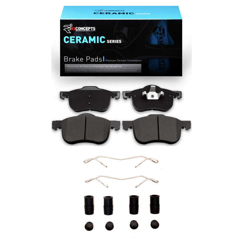 R1 Concepts R1 99-09 Volvo V70 Front Ceramic Pads & Hardware Kit