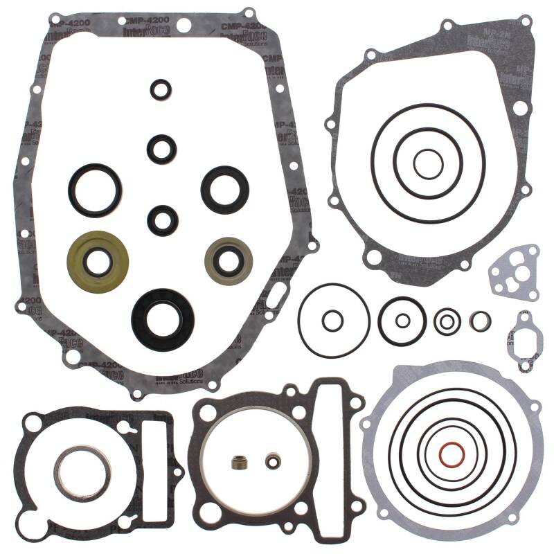 Vertex Pistons Vertex Gaskets 04-13 Yamaha YFM350 Raptor Complete Gasket Kit w/ Oil Seals