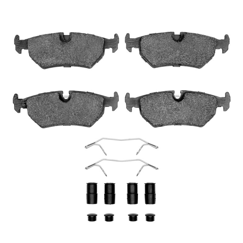 R1 Concepts R1 90-95 Jaguar Xjrs Rear Euro Ceramic Brake Pads and Hardware Kit