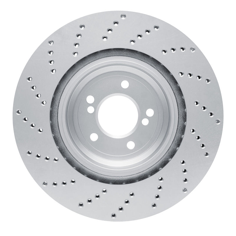 DFC 06-10 BMW M6 Right Rear Drilled GeoSPEC Coated Rotor