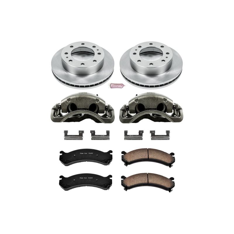PowerStop Power Stop 03-09 Hummer H2 Front Autospecialty Kit w/Cals