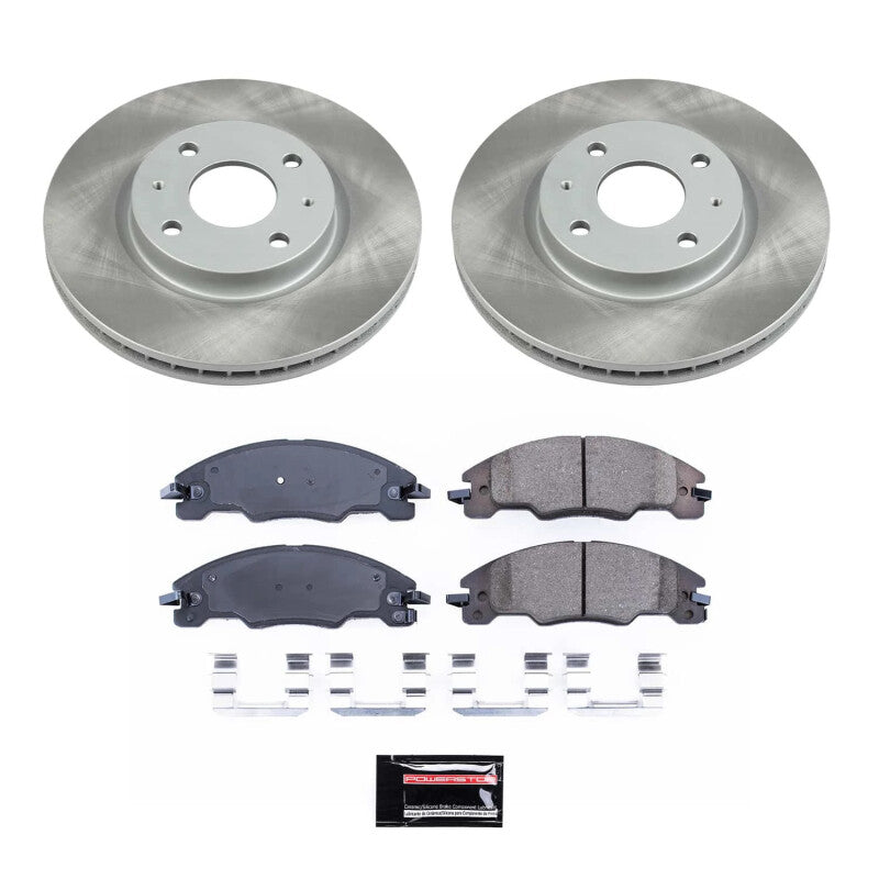 PowerStop Power Stop 08-11 Ford Focus Front Semi-Coated Rotor Kit