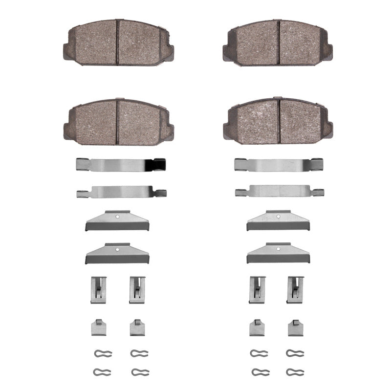 R1 Concepts R1 70-75 Toyota Celica Front Semi Met Pads & Hardware Kit