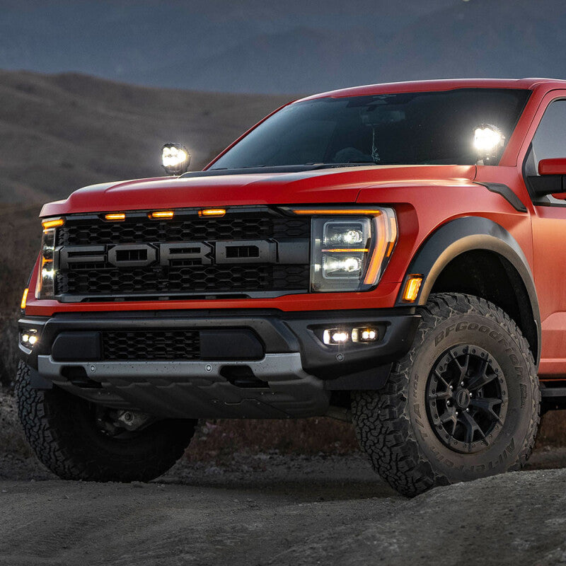 Baja Designs 21+ Ford Raptor/Bronco S2 SAE Pro Fog Pocket Light Kit Clear