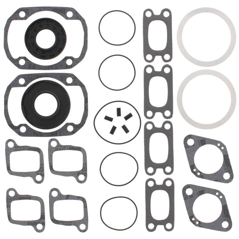 Vertex Pistons Vertex Gaskets 80-82 Moto ski Futura/500E FC/2 Complete Gasket Kit w/ Oil Seals